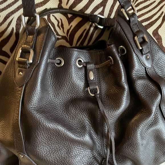 Designer leather hobo - large! - Picture 2 of 2